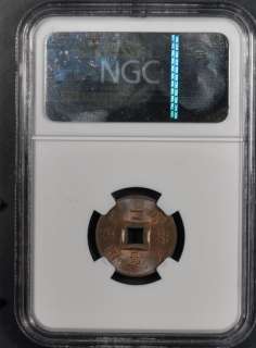 1900 A NGC MS62RB FRENCH INDO CHINA 2 SAPEQUE  