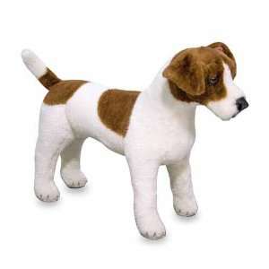    Jack Russell Terrier Dog Giant Plush Stuffed Animal: Toys & Games