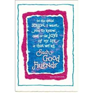 : Blue Mountain Arts Greeting Card Christmas Were Such Good Friends 