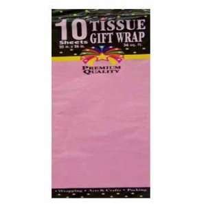  10 Sheet Pink Tissue Paper Case Pack 72: Everything Else