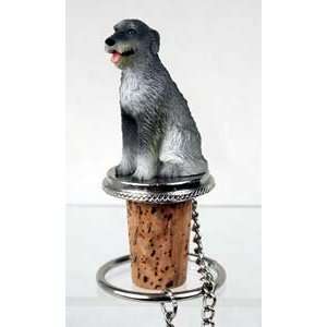  Irish Wolfhound Bottle Stopper