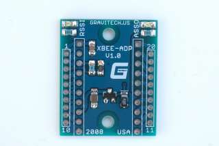 XBee adapter 5V BASIC STAMP, PIC, AVR, MSP430, 8051  