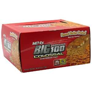  MET Rx Big 100 Colossal Meal Replacement Bar: Health 