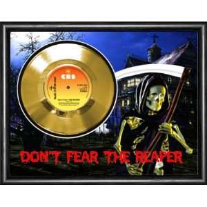  Blue Oyster Cult Don`t Fear The Reaper Framed Gold 