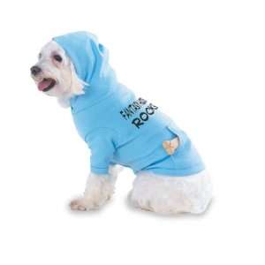 Fantasy Hockey Rocks Hooded (Hoody) T Shirt with pocket for your Dog 