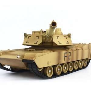   24 Radio Controlled M1A2 Abrams Tank Forces RC Toys: Toys & Games