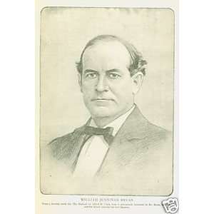  1900 Democratic Presidential Convention Bryan Stevenson 