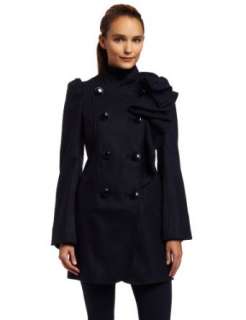  French Connection Womens Winter Sun Wool Coat: Clothing