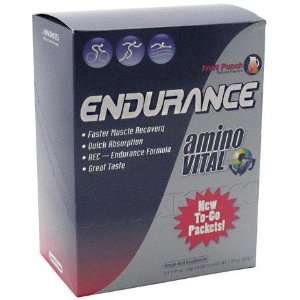 Amino Vital Endurance, Fruit Punch, 5 1.41 oz (40 g) packets 7.05 oz