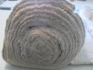 Cotton Felt Batting Padding 27 Wide 1 1/2 Thick bty  