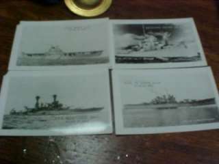 WWII and WWI photographs Navy Ships Military Destroyer PT Boat 