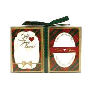  C.R. Gibson Holiday Tartan Kitchen Labels NEW ITEM 