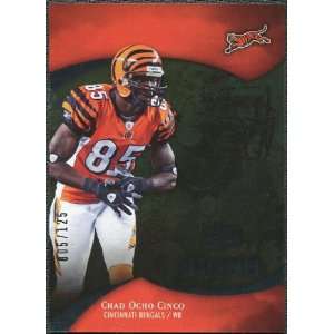   Icons Gold Foil #76 Chad Ocho Cinco Johnson /125 Sports Collectibles