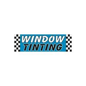  WINDOW TINTING 3x10 foot Vinyl Advertising Banner: Patio 