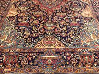 10x13 Handmade Antique Persian Archaeological Rug Soft Wool  Excellent 