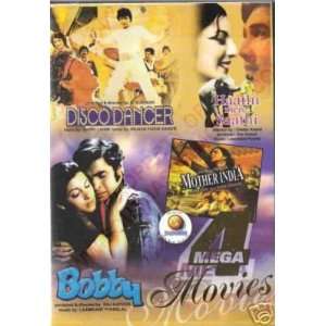 Disco Dancer /Hathi Mere Saathi / Bobby / Mother India / 4 Dvds