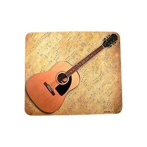  MOUSE PAD SHEET MUSIC ACOUSTIC GUITAR: Musical Instruments