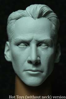 CUSTOM NEO MATRIX HEAD sculpt hot toys Keanu Reeves 12 