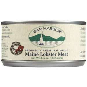  Bar Harbor All Natural Maine Whole Lobster Meat, Cans, 6.5 