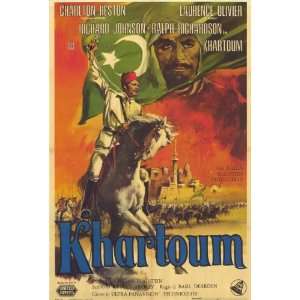  Khartoum (1966) 27 x 40 Movie Poster Italian Style A