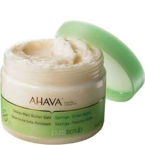 Ahava Pure Spa Stress Melt Butter Salt Syringa & Green Apple 12.3 oz 