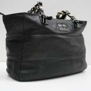 Coach Black Genuine leather Medium Handbag!  