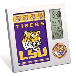  LSU Tigers Digital Desk Clock: Sports & Outdoors