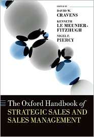 The Oxford Handbook of Strategic Sales and Sales Management 