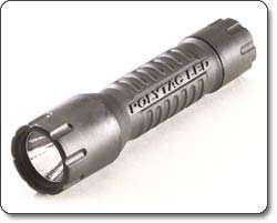   Streamlight 88850 Polytac LED Flashlight with Lithium Batteries, Black