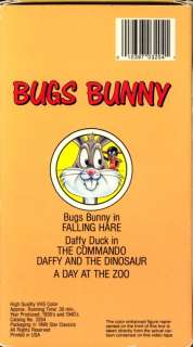 Bugs Bunny (and Daffy Duck), 4 cartoons   VHS  