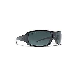 Dot Dash Catalyst Polarized (Black Satin/Grey)   Sunglasses 2012