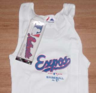 Montreal Expos Tank Top Ladies Small Authentic MLB  