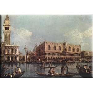   di San Marco 16x11 Streched Canvas Art by Canaletto: Home & Kitchen