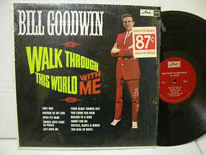 rare BILL GOODWIN nr mint vinyl lp WALK THROUGH THIS  