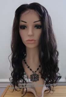Full Lace Wig LOOSE BODY WAVY Remy Human Hair 8 or 24  