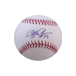  Chris Capuano Signed Baseball: Sports & Outdoors