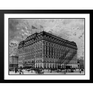  New York City Hotel Astor 20x23 Framed and Double Matted 