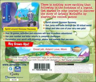 JumpStart 3D Virtual World Legend of Grizzly McGuffin for Windows XP 