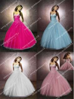 New Stock Party Evening Prom Girl Dress Bridemaids Gown  