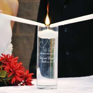  Whimsical Hearts Floating Unity Candles: Home & Kitchen