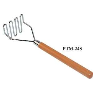   Stainless Steel Square Potato Masher   5 1/4 x 24 Kitchen & Dining