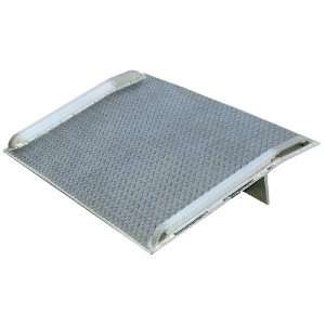 Vestil BTA 13006048 Aluminum Dockboard with Welded Aluminum Curb 