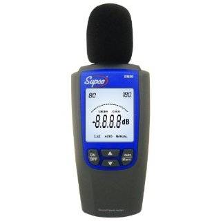 Supco EM80 Sound Level Meter, 2.4 Length x 1.2 Width x 6.1 Height 