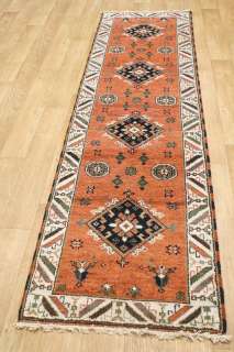   Kazak Runner Indian Oriental Wool Persian Area Rug Carpet 3x10  