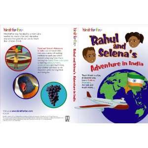   DVD for Kids Rahul and Selenas Adventure in India 