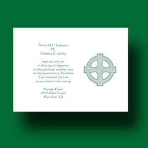 Saint Bridgets Cross Horizontal Invitation