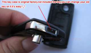 Folding Key case Remote for PEUGEOT 207 307 308 407  