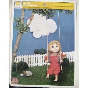  Whitman Frame Tray Puzzle: Katie on a Swing: Everything 