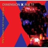 Whyd I Have To Fall In Love With You   Dimension X CD! 782738700222 