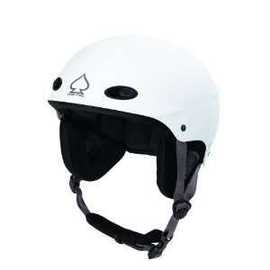  Ace Freecarve Snowboard Helmet in Matte White: Sports 